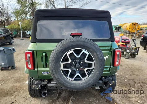 2023 Ford Bronco Base from USA, damaged, VIN 1FMEE5DP0PLB62193